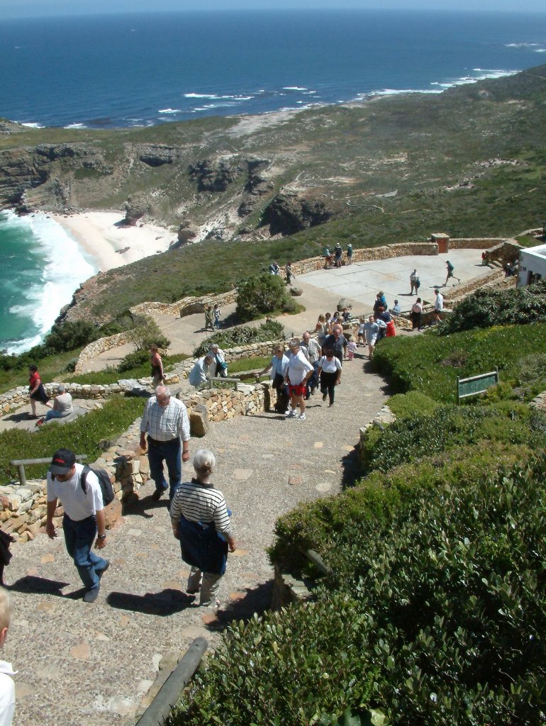 05-Path to the lighthouse on Cape Point.jpg - Path to the lighthouse on Cape Point